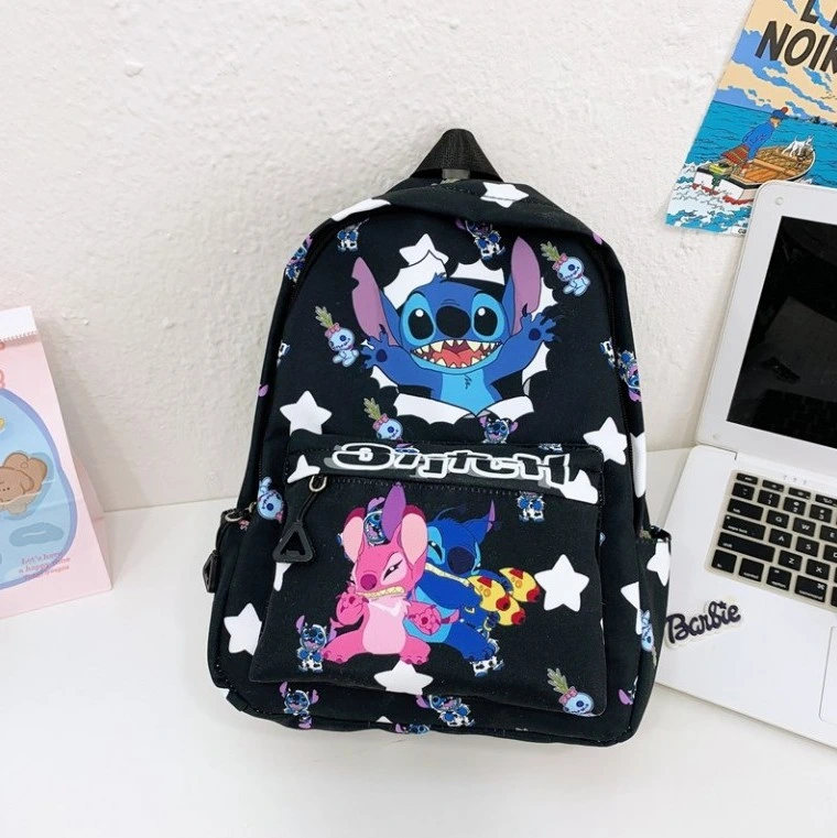 Детский рюкзак Stitch 31×24 см с передним карманом Nina